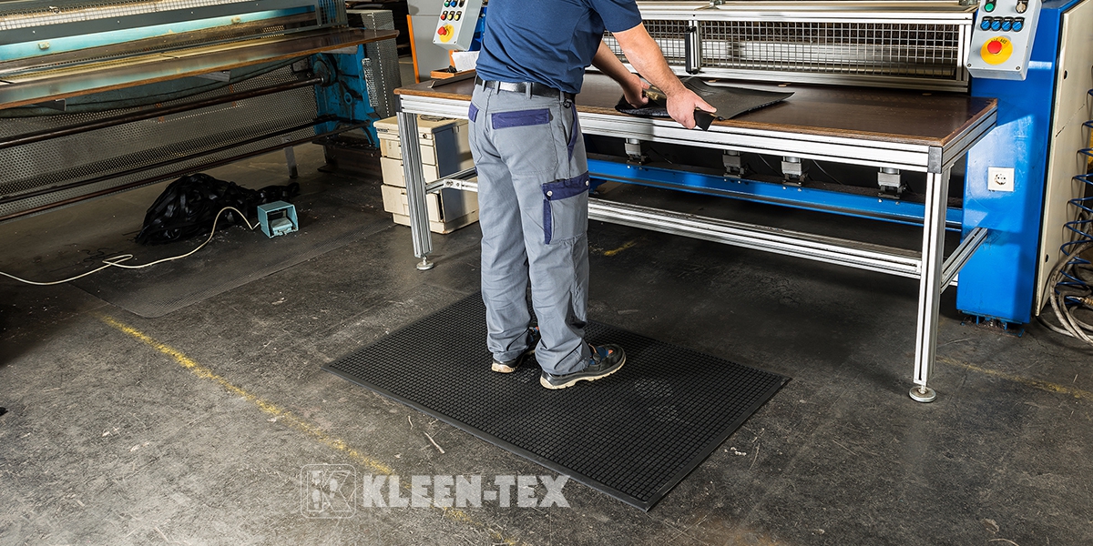 Kleen-Kushion anti-fatigue mat for workers
