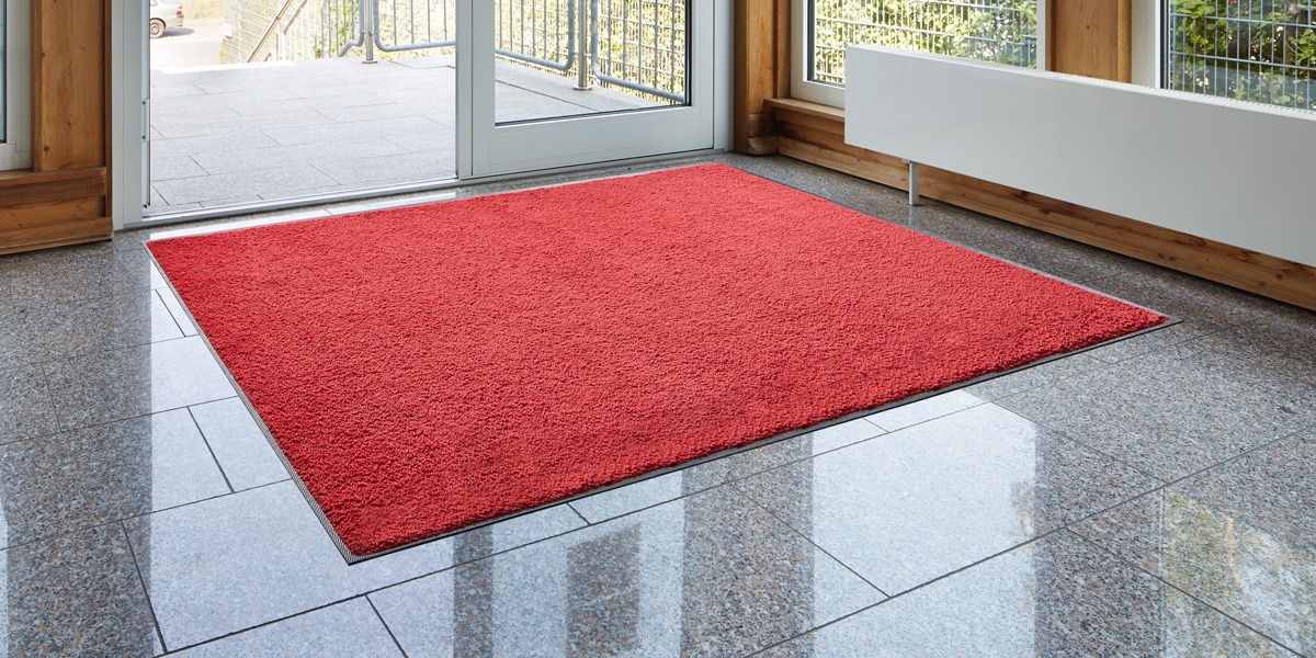 Monotone - red Monotone mat indoors